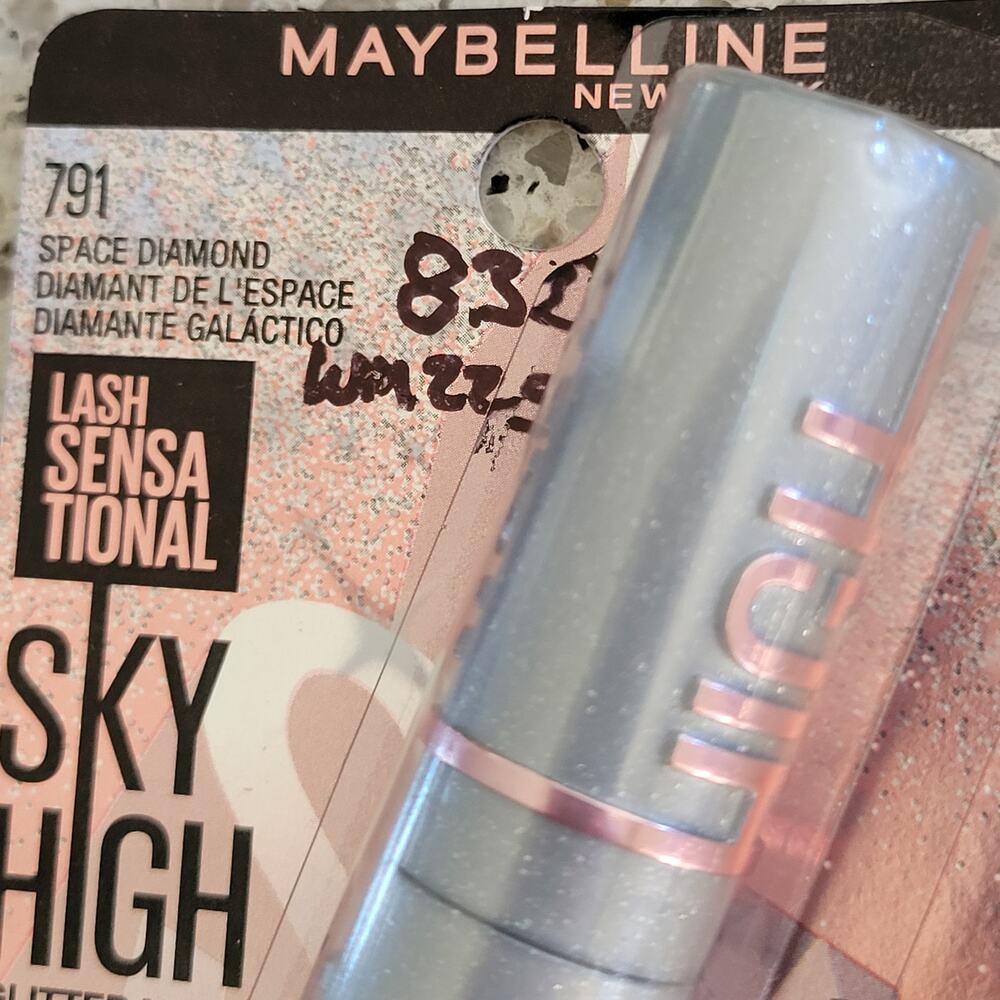 Maybelline Lash Sensational SKY HIGH Glitter Mascara Topper Space Diamond✨️NIP✨️ - Picture 5 of 10
